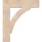 Ekena Millwork Thorton Block Smooth Bracket, Douglas Fir, 5 1/2"W x 28"D x 32"H BKT06X28X32THR05SDF - alternate 2